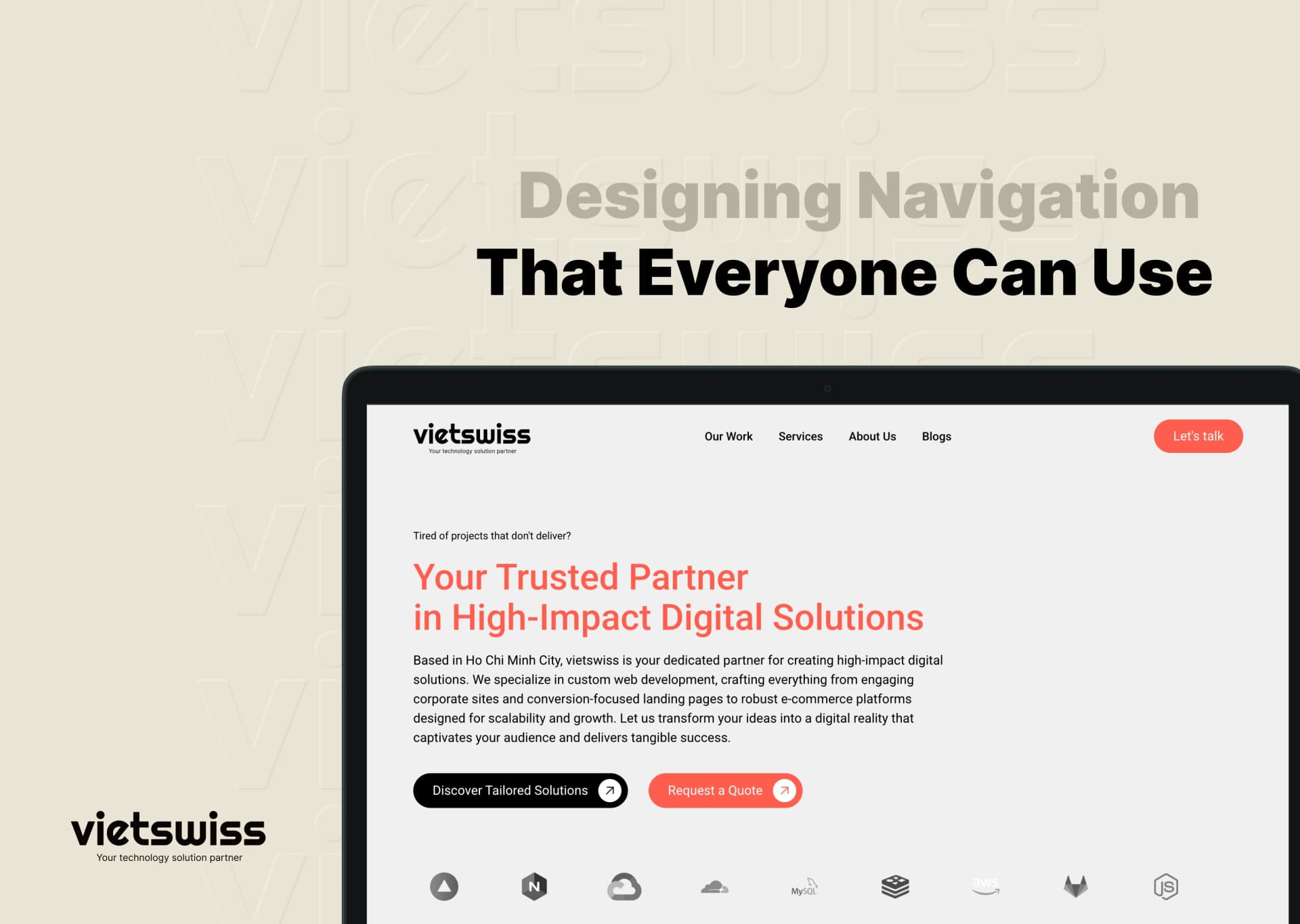 vietswiss - website development - Sai Gon - Website accessibility